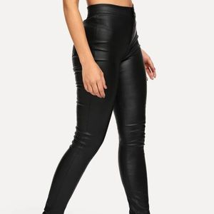 High waist high stretch skinny jeans